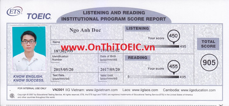 Luyen thi TOEIC